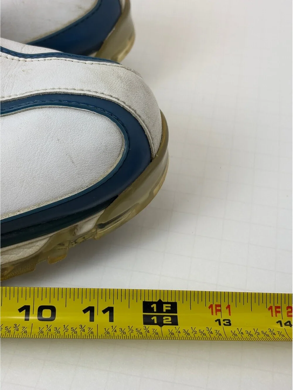 Vintage Y2K Oakley Men's Golf Shoes Size 11 White Blue